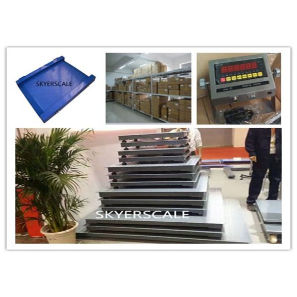 1200×1500mm 3t Integrated Ultra Low Floor Weighing Scales