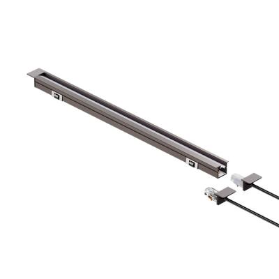 Décoration de bande LED en aluminium Profil lumineux intérieur Masque PC oblique A2Q06.Pro