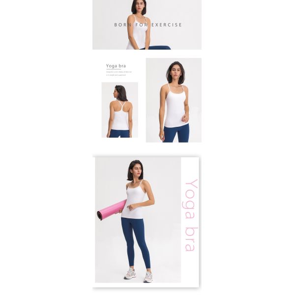 Naked Feeling Yoga Sports Bras Y Back Plus Size Stretchy Fitness Top