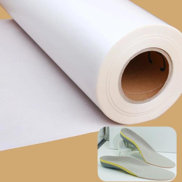45 - 125um EVA Elastic Hot Melt Adhesive macia filma para sapatas