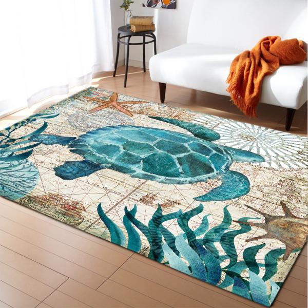 Animal New Cartoon Large Carpet Source Wholesale Feather ins Style Bedroom Floor Mats
