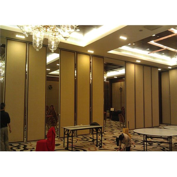 Aluminium Folding Melamine Door Exhibition Partition Walls For Exhibition Hall