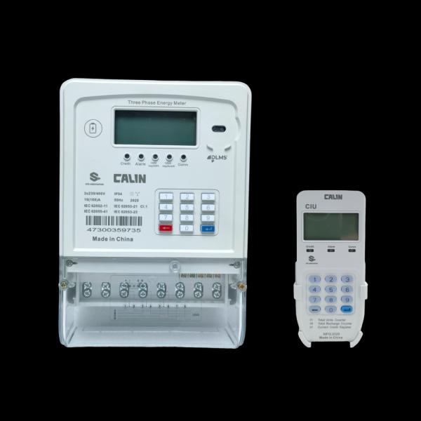 20 dígitos Token IP54 Medidor de energía de 3 fases Medidor de energía de 3 fases