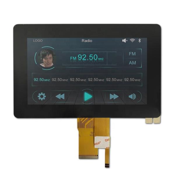 7 Inch 1024x600 Capacitive Touch Screen With 24bit RGB Interface IPS Glass
