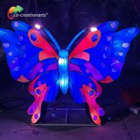 Linternas chinas impermeables al aire libre de la mariposa de las linternas de Zigong de alta resistencia