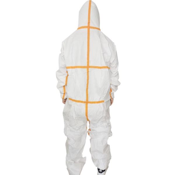 Ppe Disposable Non Woven Isolation Gown Non Sterile With Long Sleeve