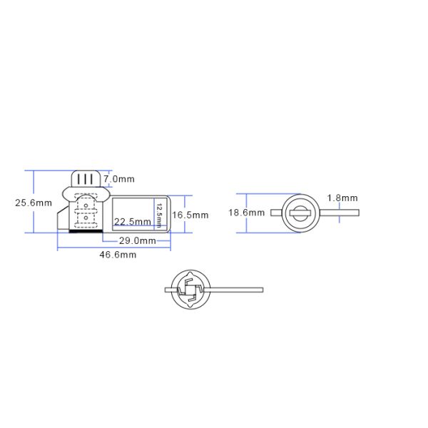Transparent Tamper Proof Meter Seals Utility Meter Seal High Durability
