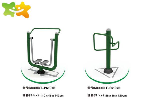 Children Outdoor Park Exercise Equipment Unique  Design Low Maintain Eco Friendly