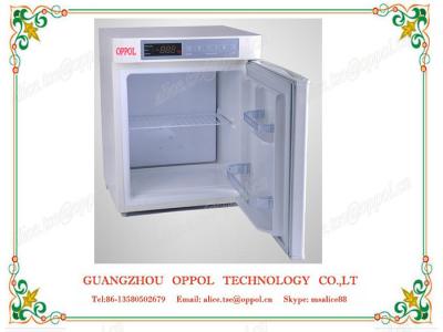 OP-116 OPPOL Brand Single Temperature Glass Door Medical Lab Refrigerator