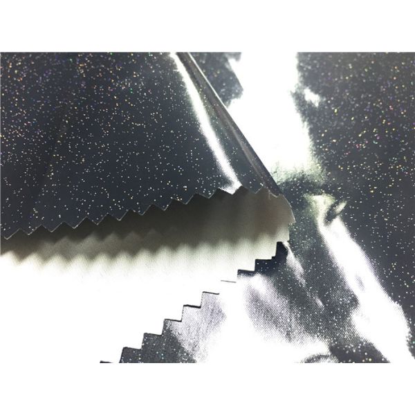 Laminated 0.30mm Synthetic Leather Material With Little Shining Stars