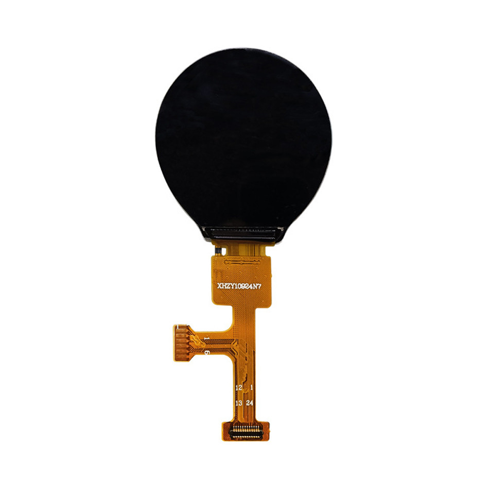 1,09-дюймовый круглый ЖК-модуль 240x240 MCU Интерфейс 350 CD/M2