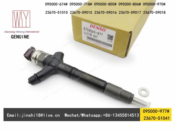 DENSO GENUINE AND NEW FUEL INJECTOR 095000-9770, 095000-9771, 23670-51040, 23670-51041, 23670-51010, 23670-59017