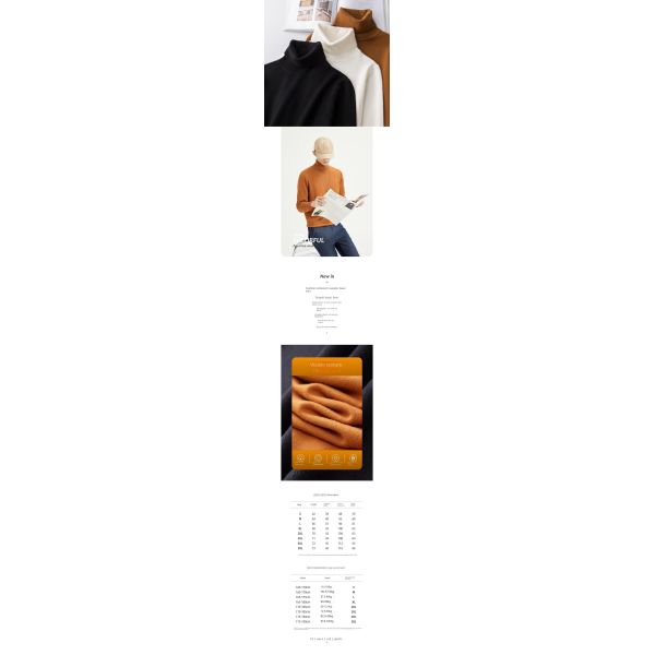 Spring Knitwear High Neck Sweater for Men Windproof Inner Wear Blouse Bottoming Shirt