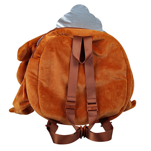 Smooth Lines 37CM 70g Fluffy Animal Kids Plush Backpack Felt Cloth