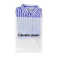 O papel glassine transparente do tamanho feito sob encomenda encerou sacos de papel