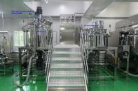 Máquina de mezcla homogeneizante con tapa fija de 500L Mezcladora de emulsión de alta velocidad