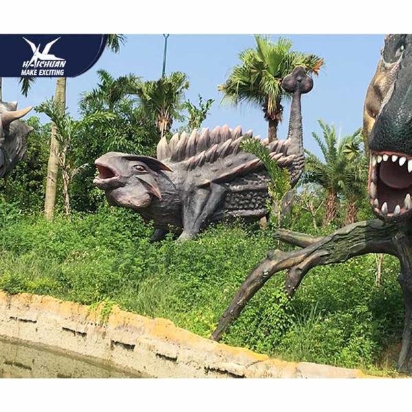 Alive Realistic Dinosaur Models Tail Movement In Coin Operated For Exhibition