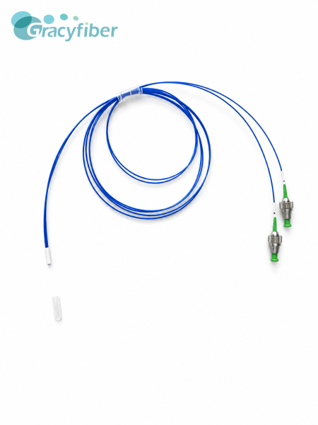 16CH PM Fiber Array | 127μm Pitch, 0° Flat Quartz Block | PM1550 Fiber, Slow Axis to Key | High ER 25dB PMFA | Gracyfiber