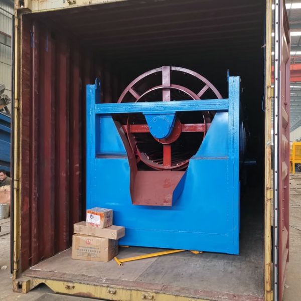 Manufacturing Plant Sand Gold Washing Equipment Mobile Gold Washer Trommel for Colombia