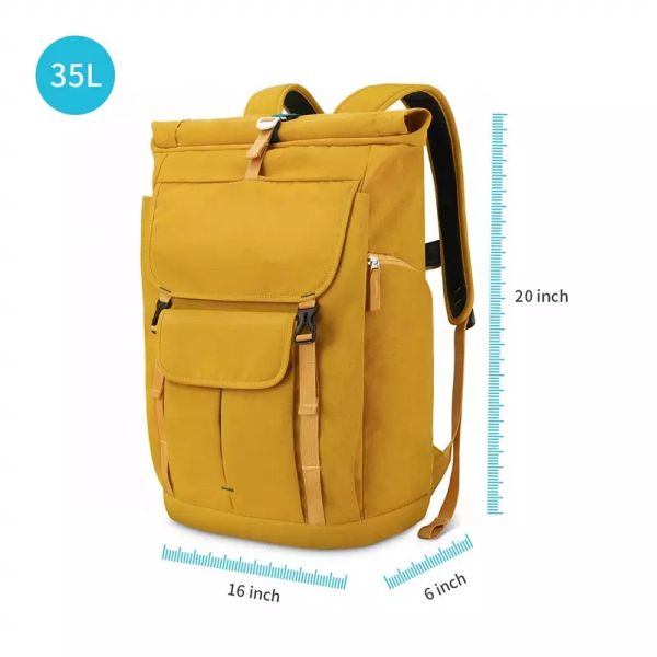 Многофункциональный рюкзак верхней части крена 35L течебезопасный для школы перемещения