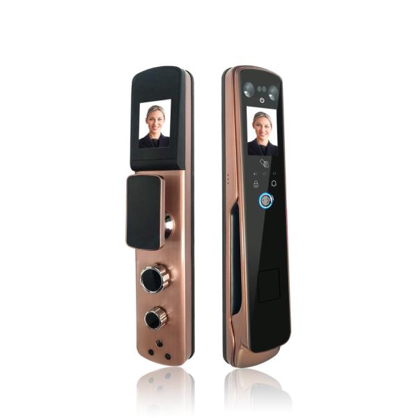 Fechaduras da porta Keyless da entrada da cara e da impressão digital