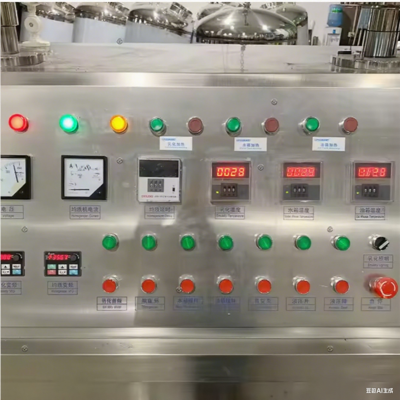 50L Cosmetic Vacuum Homogenizer Mixer Tank For Skin Care Cream