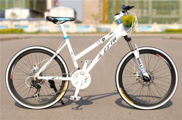 CE certificate 36 spokes 24 inch aluminium alloy lady MTB with Shimano 24 speed