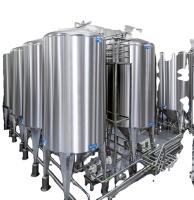 cuve de stockage pharmaceutique 100-20000L cuve de stockage en acier verticale de 0,5 MPa