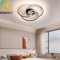 Moderno Simples Alto Rendering de Cor Proteção Ocular Vento Forte Lâmpada de Ventilador Silencioso de Tecto