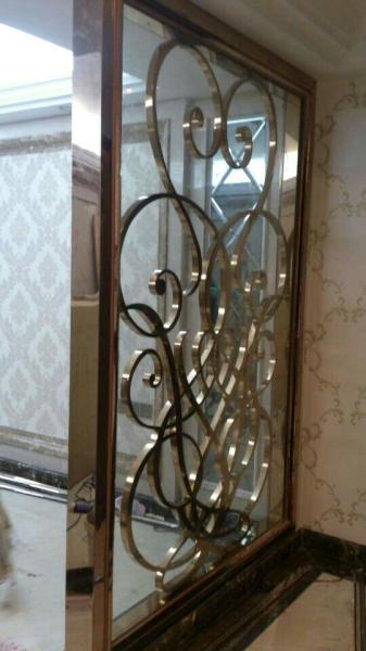 Laser Cut Home Living Furniture Metal Room Divider Decorative screen