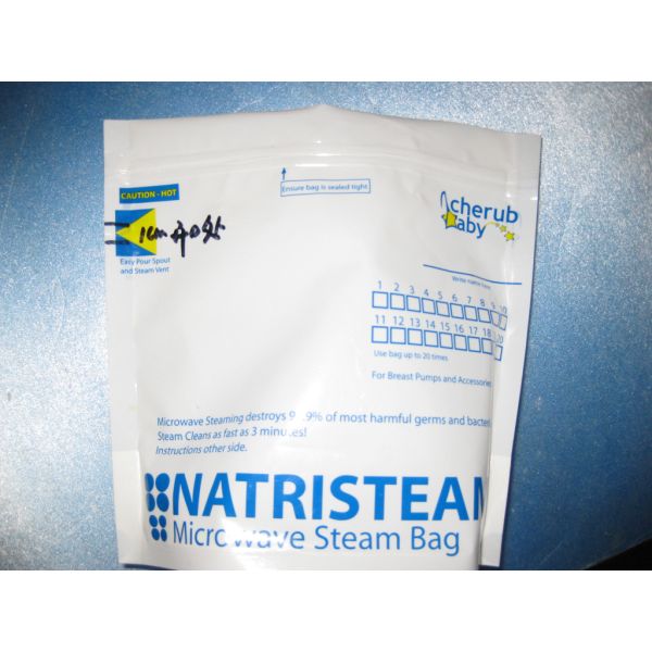 Стоьте вверх голубые мешки хранения еды уплотнения вакуума/мешки запечатывания вакуума микроволны для еды