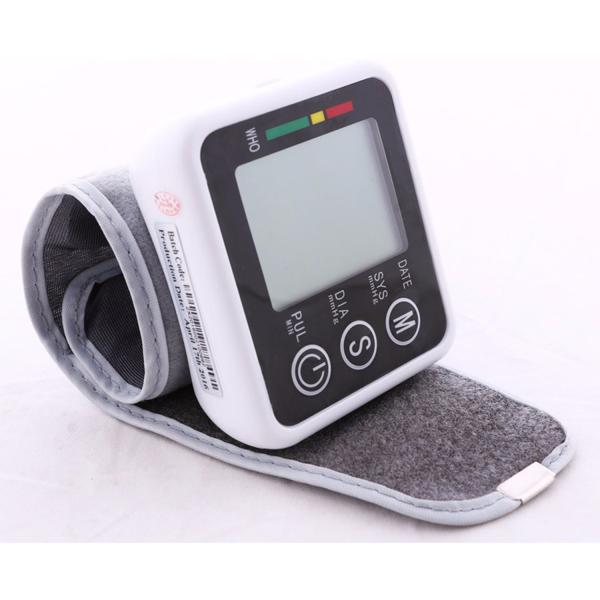Digital pulse wrist Blood Pressure Monitors meters tonometer pulsometro sphygmomanometer