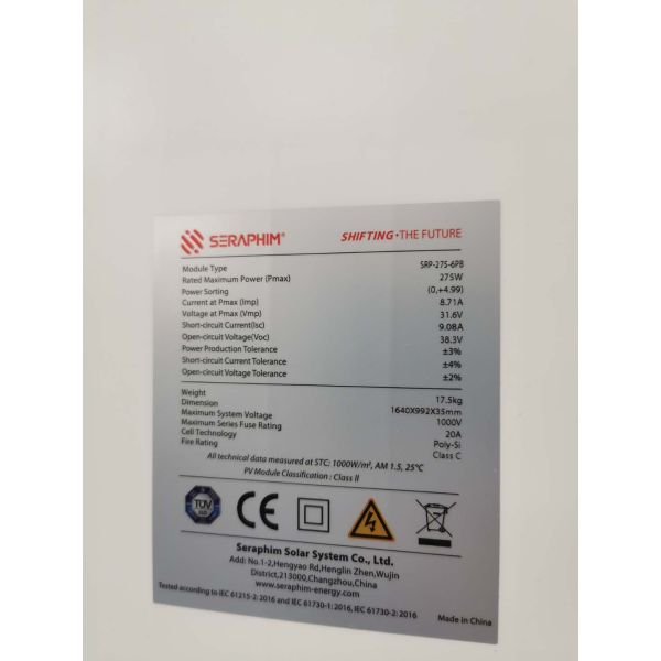 Solar Lighting A Grade 72 Cells Poly Solar Panel