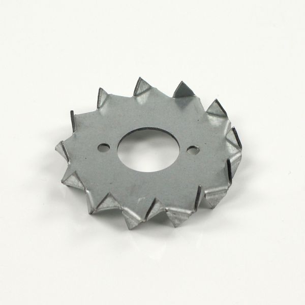 Double-Sided Teeth Steel Timber Connector for Joist, Beam, and Wood Frame Joining