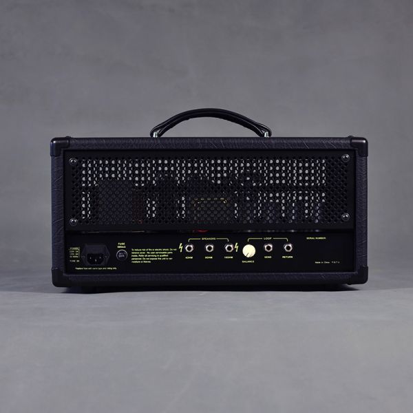 2204 Grand Style Hand Wired All Tube Guitar Amplifier Head 50W in Black or Brown