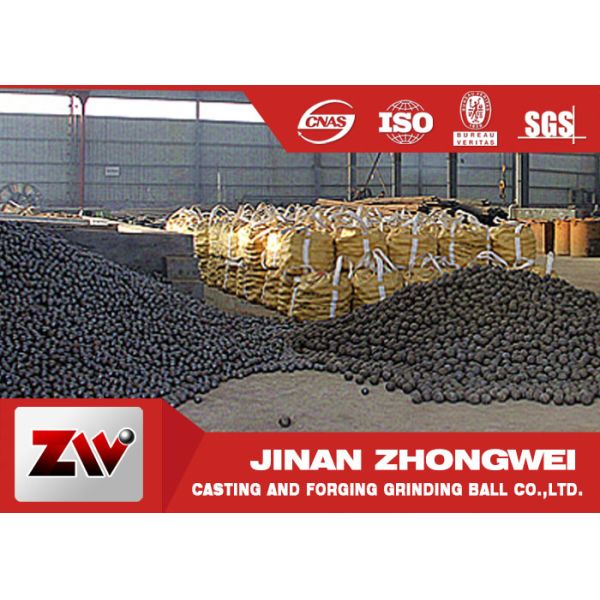 Certified Quality Cast Steel Balls Industrial Use Grinding Media Cement Mining Low Breaking Rate