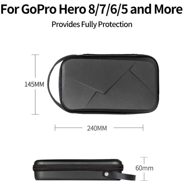 24x14.5x6cm Camera Carrying Bag , 280g Protective Travel Case