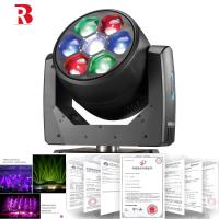 RGBW 4in1 LED dinâmico 7x40W Moving Head Light para ambientes de estúdio e conjuntos de filmes