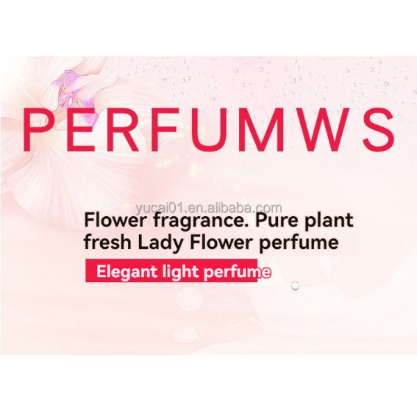 Female Perfume 50ml Light and Long-lasting Scent with Osmanthus Rose Gardenia from Paris
