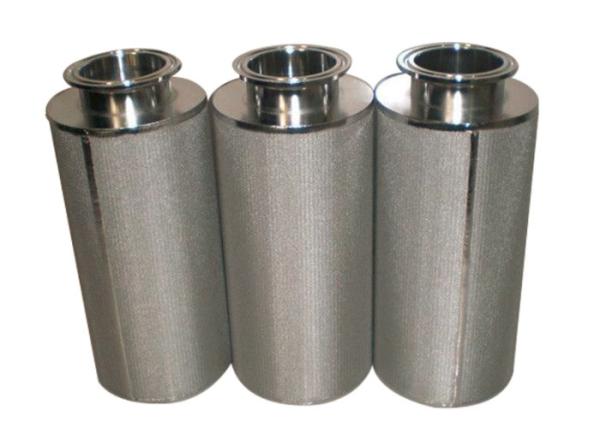 Backwashable 10 Inch 316 Stainless Steel Filter Element For Coal Chemical Industry