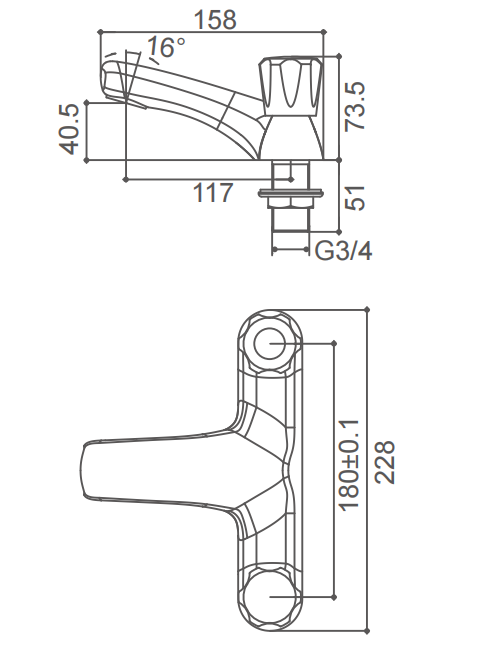 Bath Taps Mixer Bathroom Filler Tub Tap Monobloc Dual Lever Chrome Brass Faucet