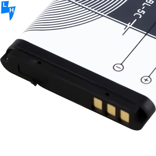 500 PCS MOQ BL-5C 1020mAh батарея для Nokia C2-01 2700 Classic 6030 3110C 1100 1200 1650