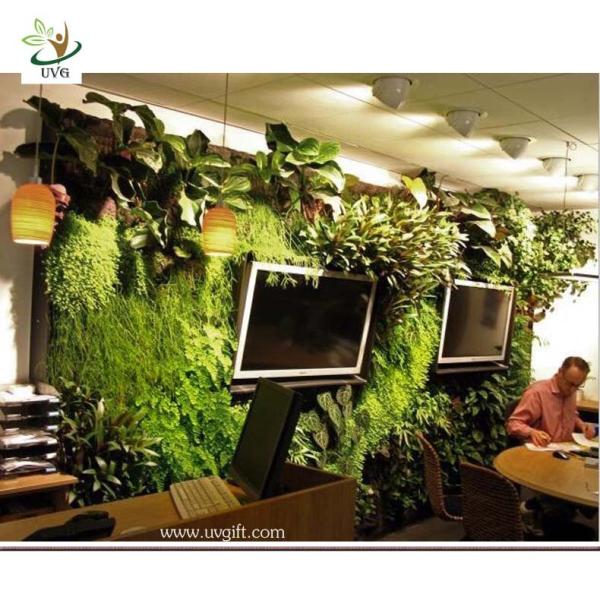 UVG GRW018 Vertical Wall Garden Planter Home Decoration Artificial Plant
