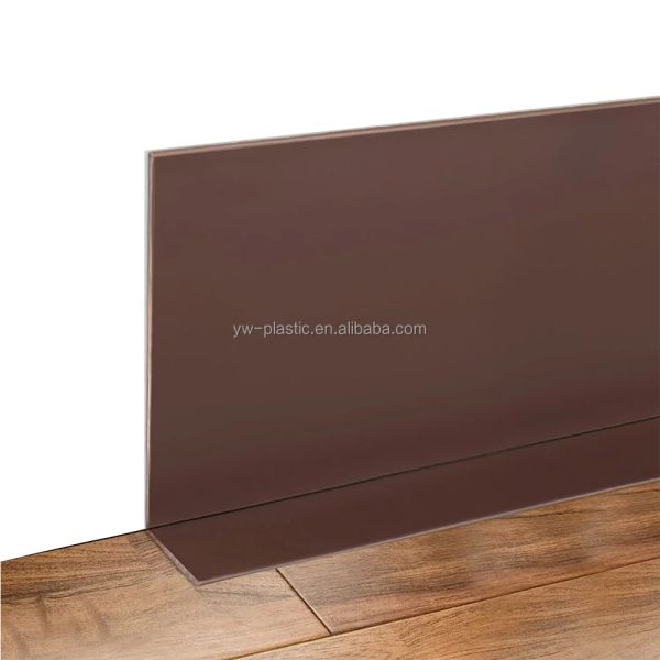 Vinyl Skirting Board Rubber Baseboard Trim Molding Payment Term 30% Deposit 70% Balance