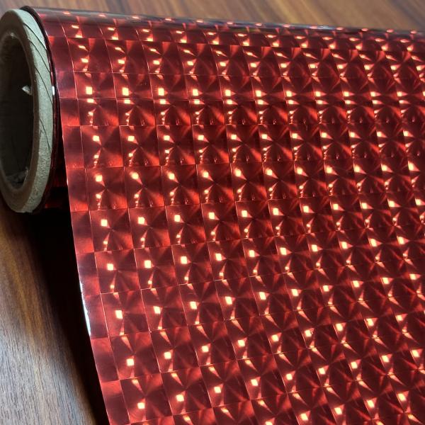 Metallized Colorful 3D Optic PET 35 Micron Fresnel Multiple Lens Film