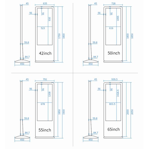 High Brightness HD Digital Signage