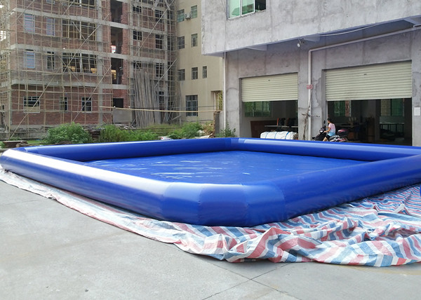 Outdoor Large  Inflatable Water Pool , 8m x 8m Square Inflatable Pool