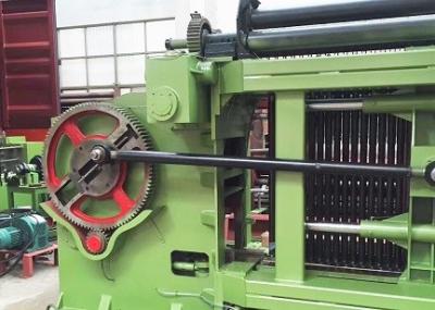 Máquina sextavada automática industrial da rede de arame, malha de 80mm ×100mm Gabion