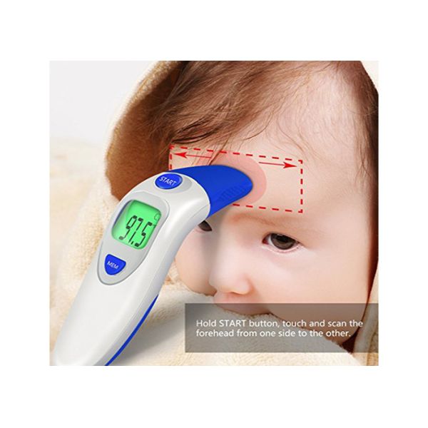 Baby Product Clinical Non - Contact Infrared Digital Medical Forehead and Ear Thermometer