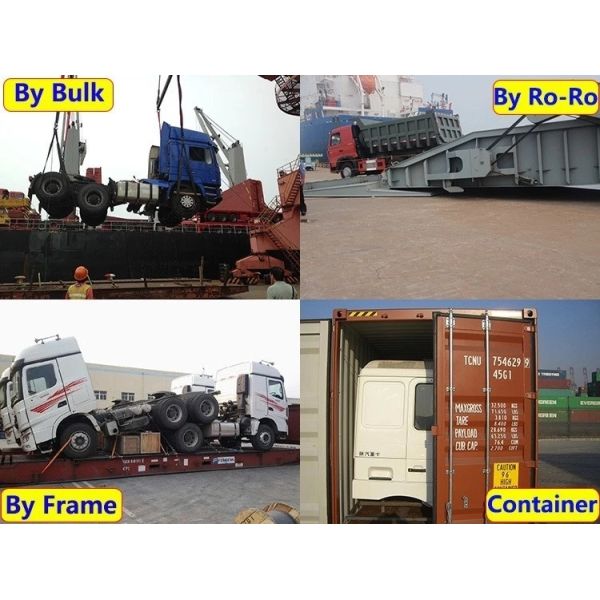 Передний подъемный стиль 6X4 336 371 Tipper Sinotruck HOWO Дампер с высокой вместимостью